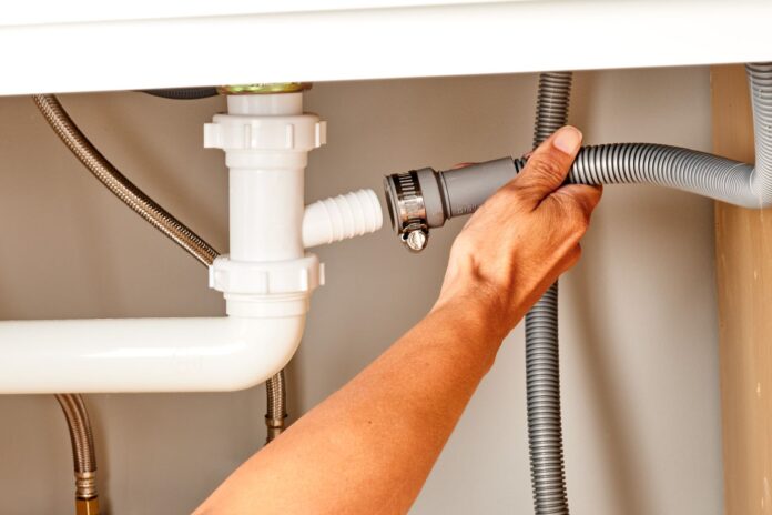 Dishwasher installation