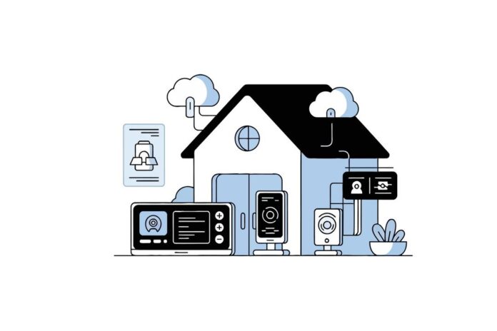 Smart home technology system with cloud connectivity and remote control